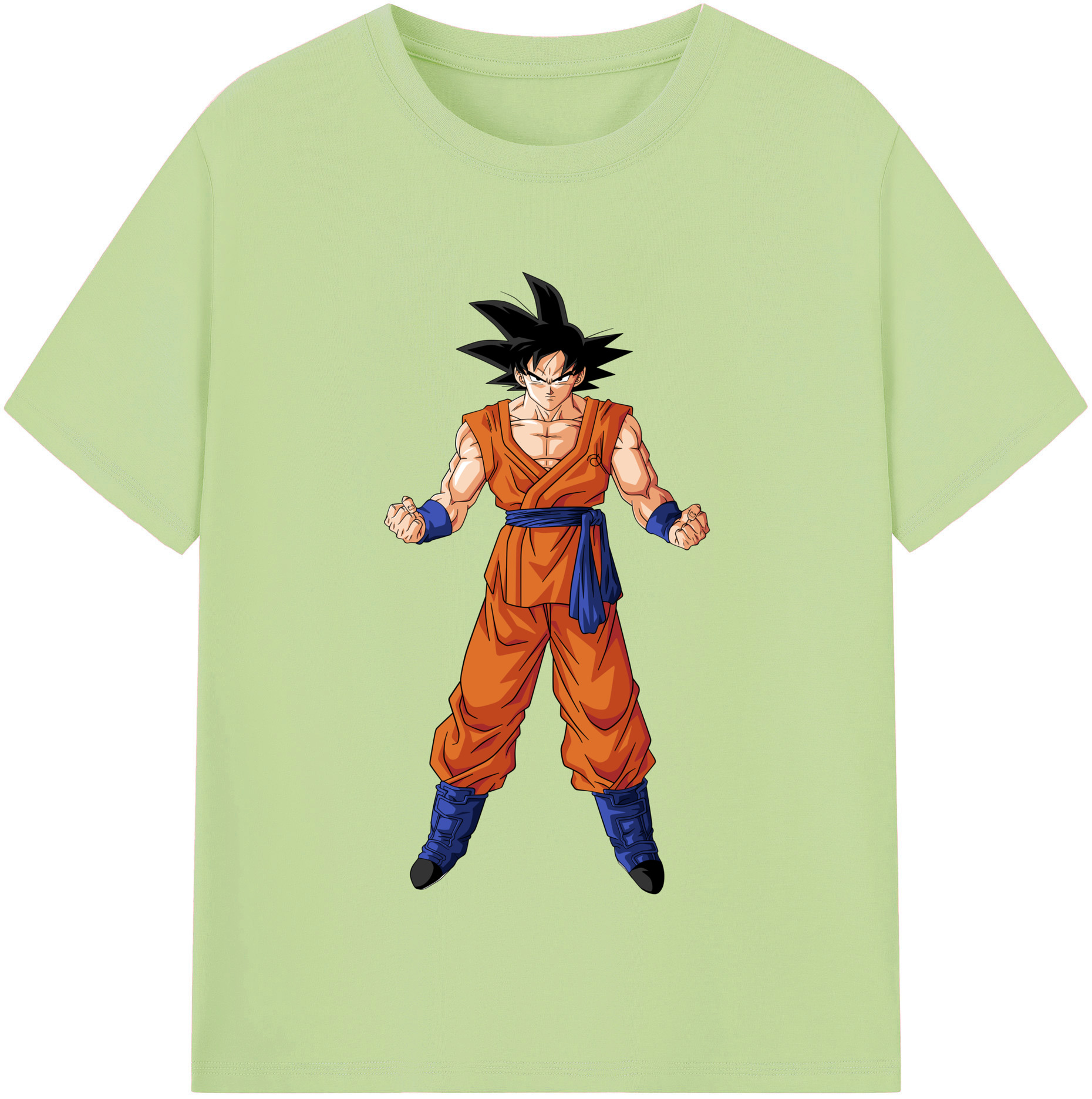 （画像用） ドラゴンボール 孫悟空（そん ごくう）Son Goku カカロット DRAGON BALL Kakarotto 綿100％半袖Tシャツ（フロントプリント）